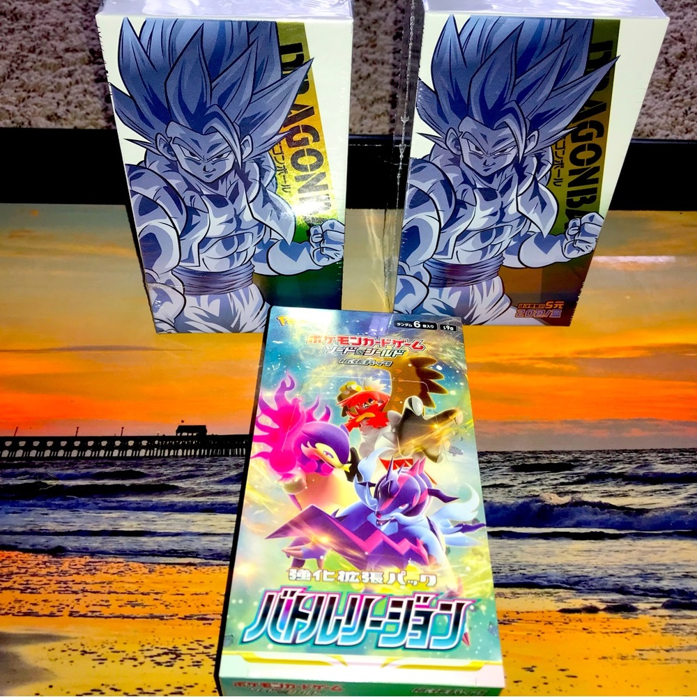 Pokémon & DragonBall Z Booster Set